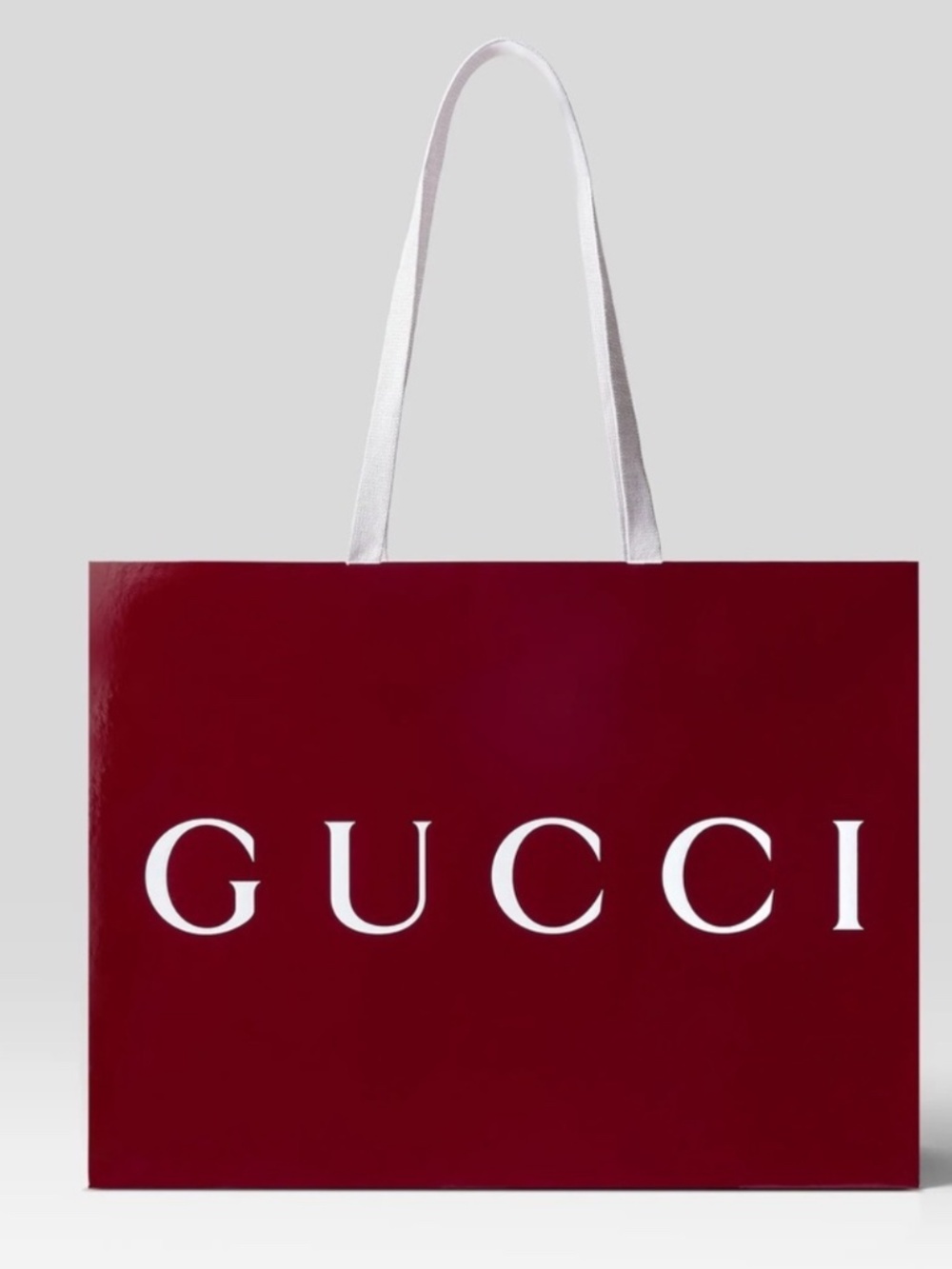 Gucci Deep Red Shopping Bag Extra Large - NEW